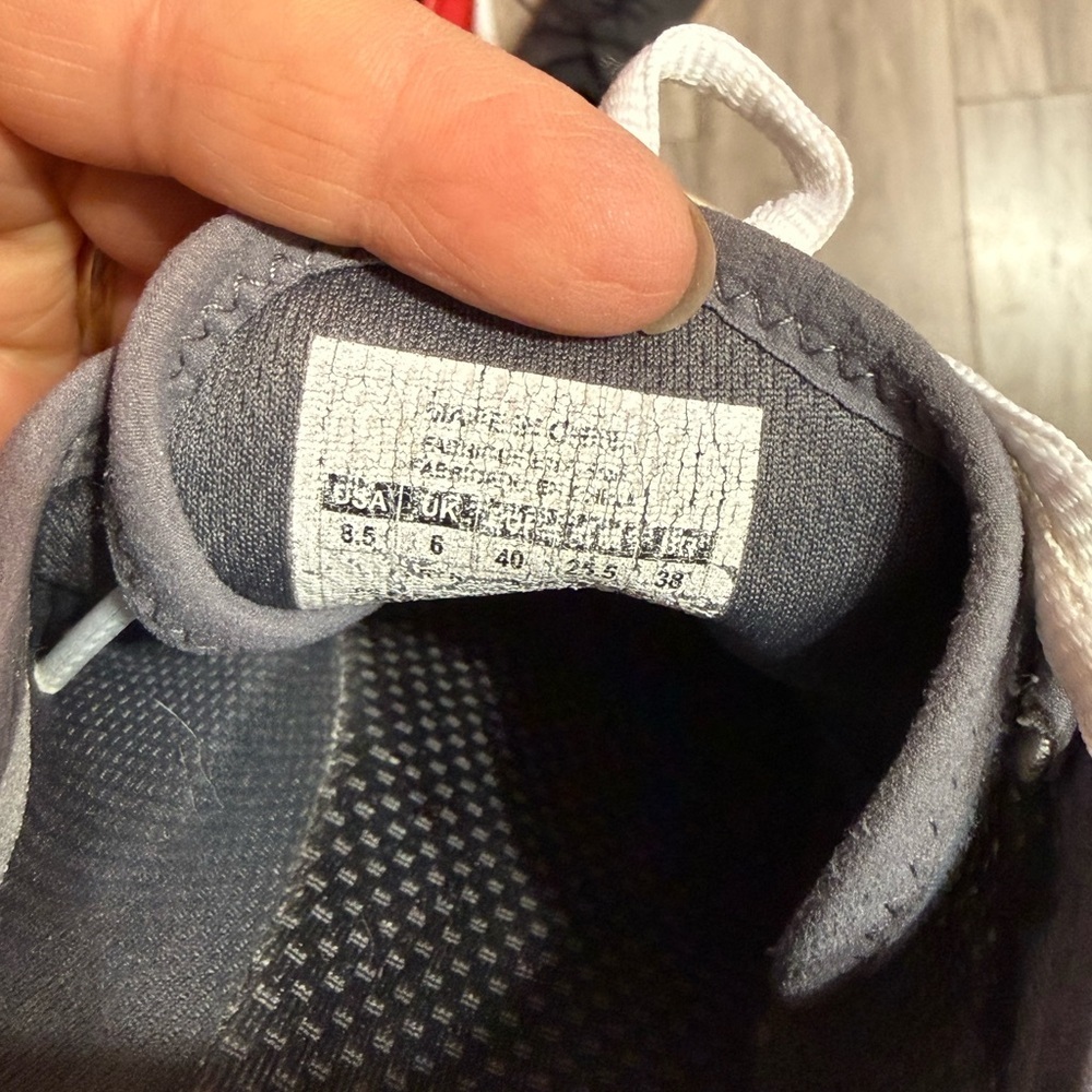 Under Armour Gray and Light Pink Training Sneaker - Picture 6 of 6